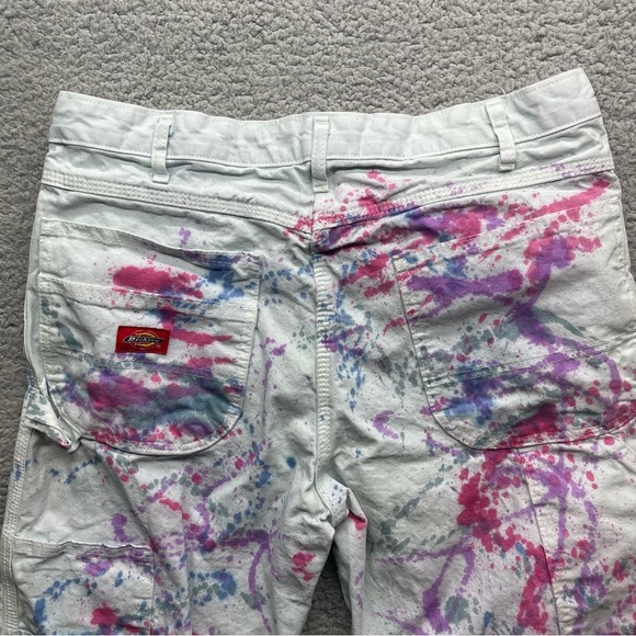 Dickies Tie Dye Carpenter Pants 34x32 - Picture 8 of 11